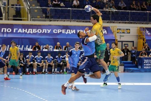 Patrick Lemos foi o artilheiro da partida  / Foto: Divulgação Mundial Juvenil