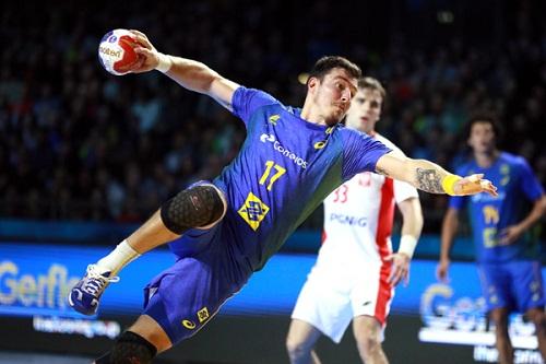 Depois de duas vitórias, partida contra os nórdicos pode colocar a Seleção Nacional na próxima fase / Foto: ST Pillaud/France Handball 2017