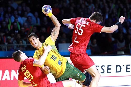 Equipe espera por adversário das oitavas de final, que sairá da partida entre Espanha e Eslovênia, que jogam ainda hoje / Foto: S. Pillaud/France Handball 2017