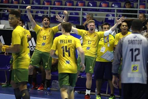 Apesar do bom resultado, equipe não se classificou para as oitavas de final e irá disputar do 17° ao 20° lugar / Foto: Divulgação IHF