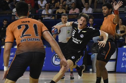 São Caetano Handebol (SP) joga em casa contra o E.C. Pinheiros (SP) a partir das 20h / Foto: Ale da Costa/Portrait Imagens