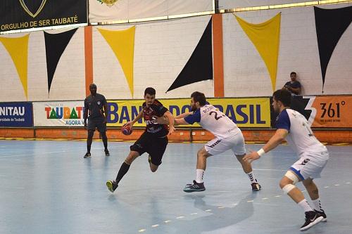 Time paulista jogava pelo empate, mas derrotou o MRV Unicesumar Londrina/Paiquerê FM (PR) por 31 a 20 / Foto: Rogério Antunes/CBHb