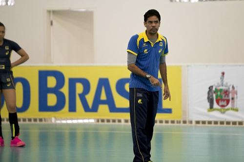 Cristiano da Rocha Silva, técnico da Seleção Júnior / Foto: Cinara Piccolo/CBHb