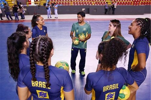 Cristiano da Rocha Silva, técnico da Seleção Júnior / Foto: Randes Nunes/CBHb