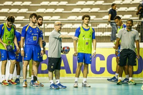 Fase de treinamentos da Seleção Masculina de Handebol na Paraíba reúne equipes Adulta e Júnior / Foto: Wander Roberto / Photo&Grafia