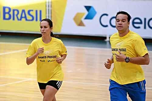 Árbitros durante o teste físico / Foto: Santiago Russo/Photo&Grafia