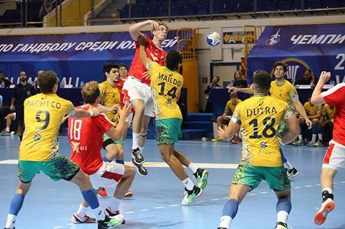  Partida do Brasil no Mundial Juvenil disputado em Ekaterinburg, na Rússia/ Foto: Divulgação Mundial Juvenil