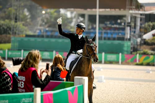 Marcelo Tosi, medalhista pan-americano, com Starbucks: melhor resultado do dia   / Foto: CBH Luis Ruas