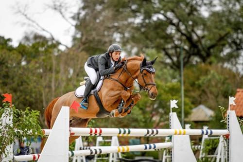 Vittorio e Cheese Z em clique de arquivo no Winter Equestrian Festival / Foto: Luis Ruas