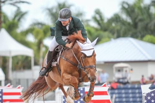 Mario Appel e Challenge Z em flash de arquivo por Luis Ruas no Winter Equestrian Festival 2015 / Foto: Luis C. Ruas