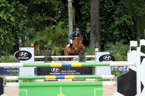 Musa e Xindoctro:100% de aproveitamento GP Troféu Roberto Marinho, válido pelo ranking brasileiro Hyundai Senior Top, no Longines Rio Equestrian Festival / Foto: Luis Ruas