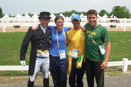 Time Brasil de Adestramento, medalha de bronze no Pan-Americano / Foto: Georgia Infante / COB