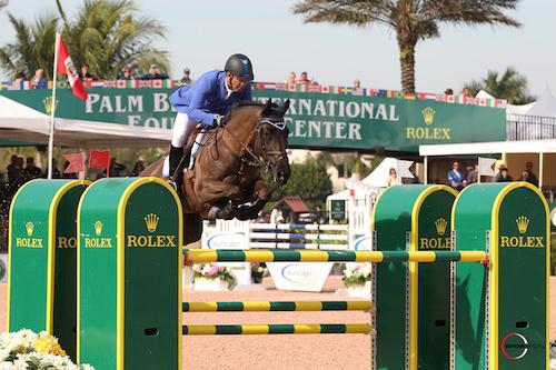 Doda e Argos saltaram para vitória no Palm Beach International Equestrian Center / Foto: Sportfot