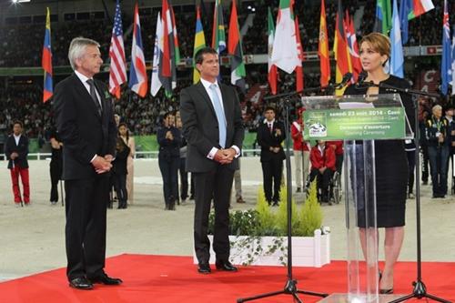 Abertura dos Jogos Equestres Mundiais, que deram as primeiras vagas para estrangeiros nas Olimpíadas de 2016 / Foto: PSV Photo Normandie 2014