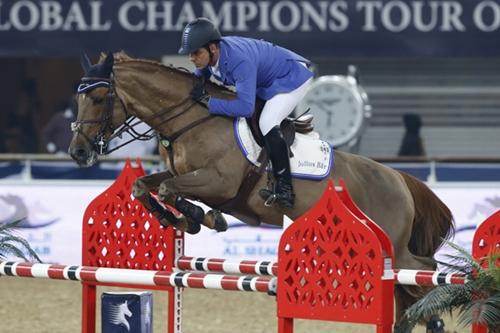 Doda e AD Bogeno na Final do Global Champions Tour em Doha / Foto: Stefano Grasso - GCT