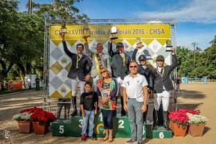 Comemoração no pódio do GP do Torneio de Verão 2016 / Foto: Luis Ruas