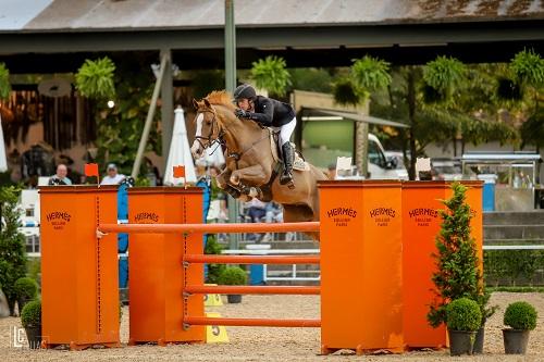 Pedro Egoroff com Wangu Cooper: 2º colocado e 1º Hermès Young Talent / Foto: Luis Ruas