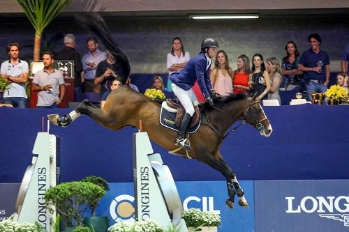 O Concurso de Salto Internacional e Nacional Longines Indoor acontece de 5 a 9 de outubro, na Sociedade Hípica Paulista, na capital paulista / Foto: Divulgação