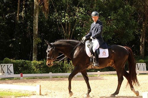 Mauro Pereira Jr com Don Enrico AMM está a caminho do Sul-americano 2018  / Foto: C.May