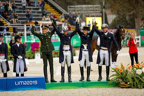 Adestramento brasileiro bronze e garantido em Toquio 2020  / Foto: CBH Luis Ruas