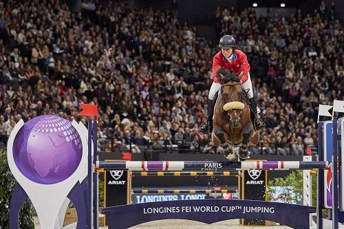 Bezzie Madden e Breitling LS rumo ao título perante arena lotada em Paris / Foto: Lys Gregg / FEI