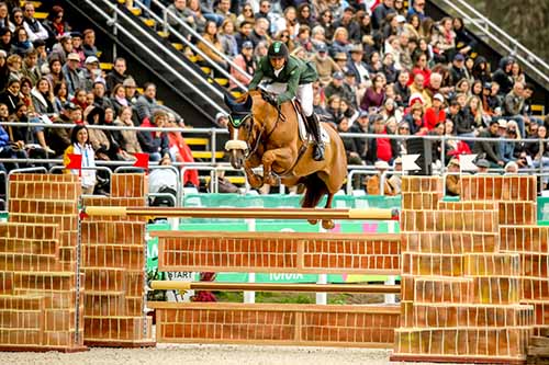 Marlon Zanotelli com Sirene de Motte: 2 ouros no Pan Lima 2019   / Foto: CBH Luis Ruas