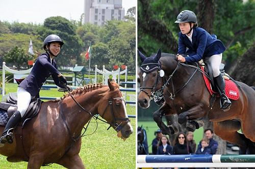 Lys Kang e Rafaela Mello em clique de arquivo na seletiva brasileira / Fotos: C. May