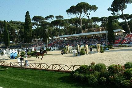 Pista da Villa Borghese. O cenário do combate não poderia ser mais adequado: a Roma dos gladiadores / Foto: Divulgação