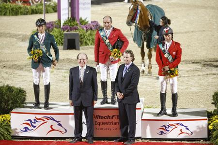 Canadense fica em primeiro no mundial de saltos / Foto: Dirk Caremans 