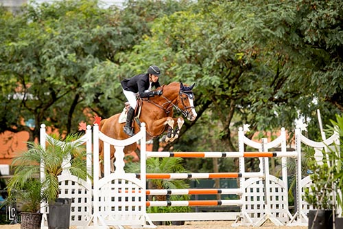 Pedro Egoroff com Umeunig Z: campeão Junior  / Foto: Luis Ruas