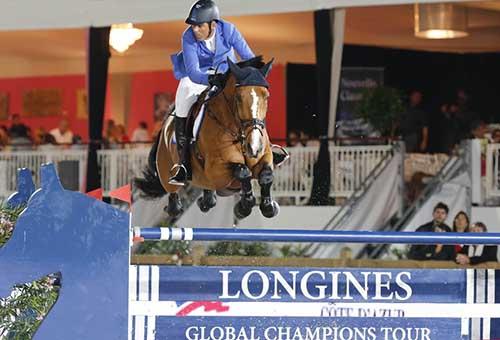 Doda Miranda fica em segundo lugar na prova a 1.50m do CSIO5* de Gíjon, na Espanha / Foto: Stefano Grasso/Longines Global Champions