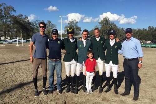 União faz a força: equipe brasileira a postos no CSIO5* de Ocala / Foto: Divulgação