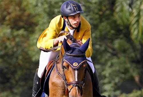 O 4º posto foi ocupado pelo titular do Quality Horses, Yuri Mansur e QH Best Choise Landy Lady com 7 pontos perdidos / Foto: Anna Paula Carvalho 