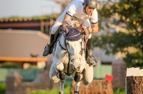 Bruno e Transwaal Allouet van het Lambroek rumo a vitória no GP João Geraldo Bordon / Foto: Luis Ruas