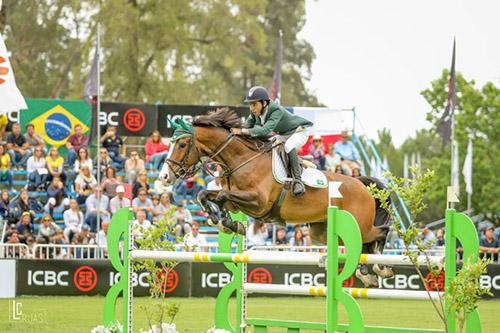 Iury Guimarães Borges com August Utopia emplacou em 2º lugar na largada da categoria Junior / Foto: Luis Ruas / divulgação