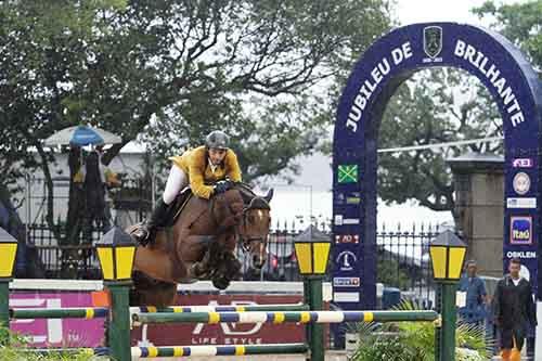  Yuri Mansur Gueiro vai disputar a final da Copa do Mundo de Hipismo na França / Foto: Beatriz Cunha