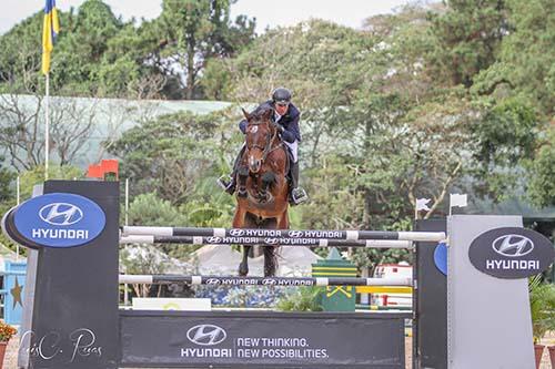 José Reynoso Fernandez Filho, líder do Campeonato Brasileiro Senior Top  / Foto: Luis Ruas / Brasil Hipismo