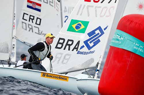 Robert Scheidt é bicampeão olímpico na classe Laser  / Foto: Divulgação