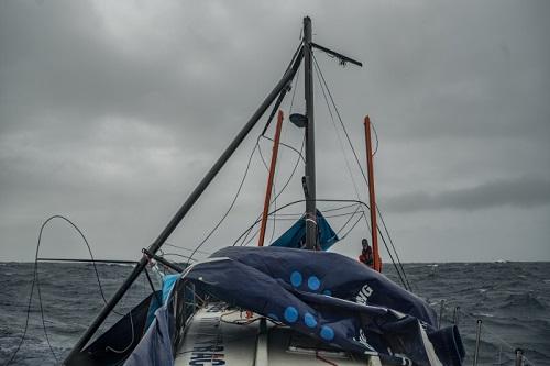 A batalha pela vitória na sétima etapa da Volvo Ocean Race / Foto: Jeremie Lecaudey/Volvo Ocean Race