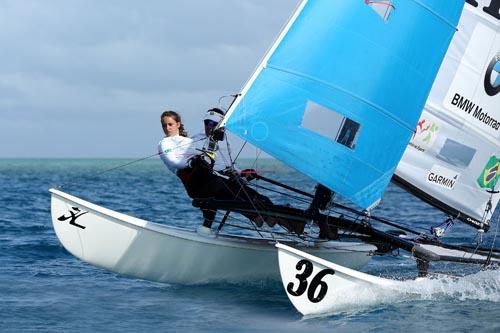 Marcos Ferrari e Caroline Sylvestre conquistaram o título em Fiji / Foto: Bruce Southwick/Zoom Fiji