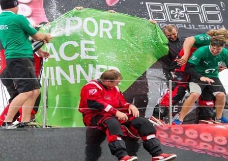 Vencedores em Galway / Foto: Ian Roman/Volvo Ocean Race 