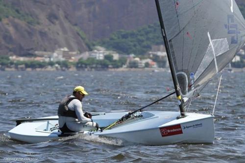 Bruno Prada na Copa Brasil de Vela / Foto: Fred Hoffmann