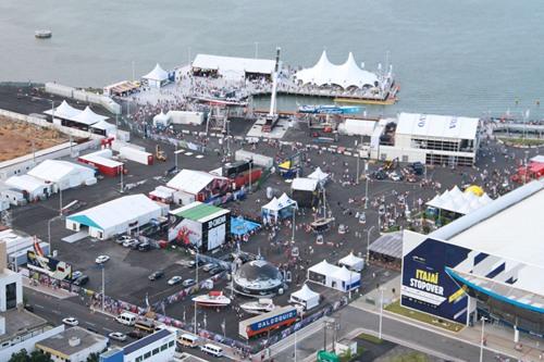 Vila da regata em Itajaí / Foto: Ronaldo Silva Jr. / ASCOM Porto de Itajaí 