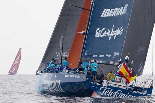 Telefónica segue em primeiro / Foto: Volvo Ocean Race