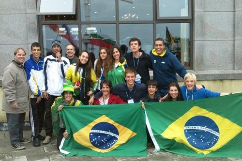 Equipe em Dublin / Foto: CBVM / Divulgação 