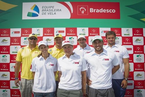 Equipe brasileira de Vela  / Foto: Marcio Rodrigues / mpix