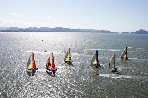 Barcos vão em sentido Norte para os Estados Unidos / Foto: Ainhoa Sanchez/Volvo Ocean Race