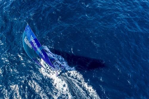 Barco da brasileira Martine Grael conserva a terceira colocação / Foto: James Blake/Volvo Ocean Race