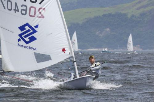 Scheidt é o vice-líder do Brasileiro de Laser / Foto: Fred Hoffmann/CBVela