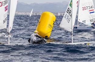 Scheidt no primeiro dia de regatas em Mallorca / Foto: Jesus Renedo/Sailing Energy/Sofia